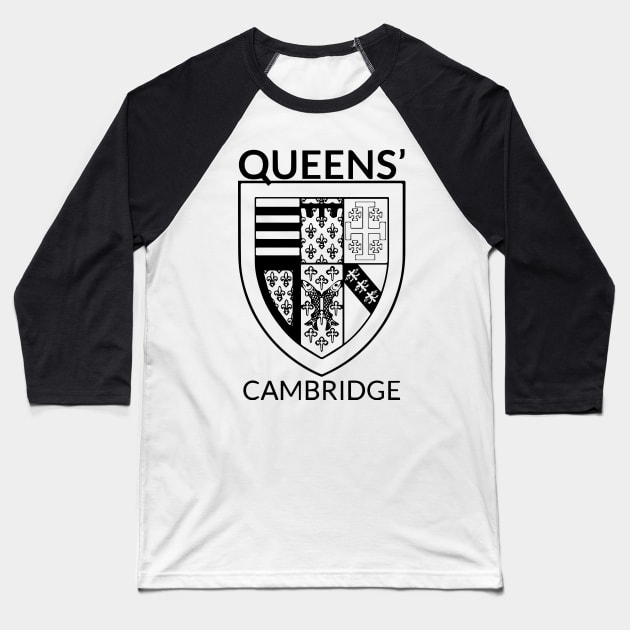 Queens' College cambridge Baseball T-Shirt by Saraahdesign